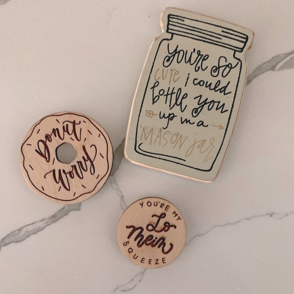 Set of 3 Kitchen Magnets